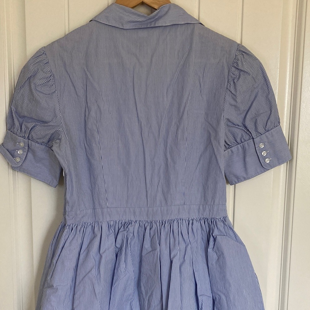 Moda International Blue Ruffle Dress - Picture 8 of 9